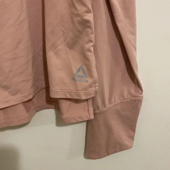 Reebok women’s lightweight hoodie, size Medium, dusty rose pink - Picture 4 of 7